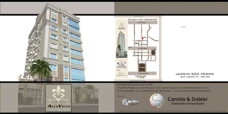 Apartamento 3 quarto(s)  no bairro Jardim So Pedro