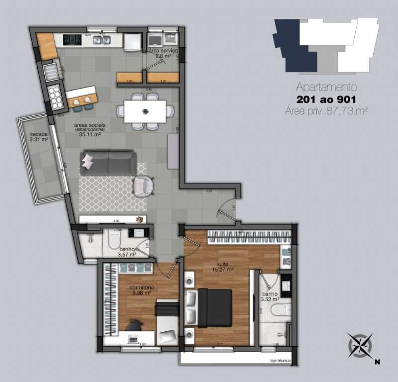 Apartamento 2 quartos  no Nossa Senhora de Lourdes