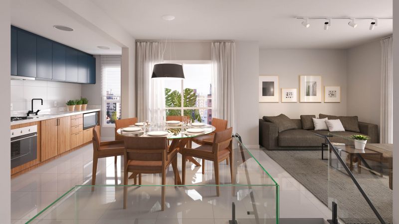 Apartamento 3 quartos  no Centro