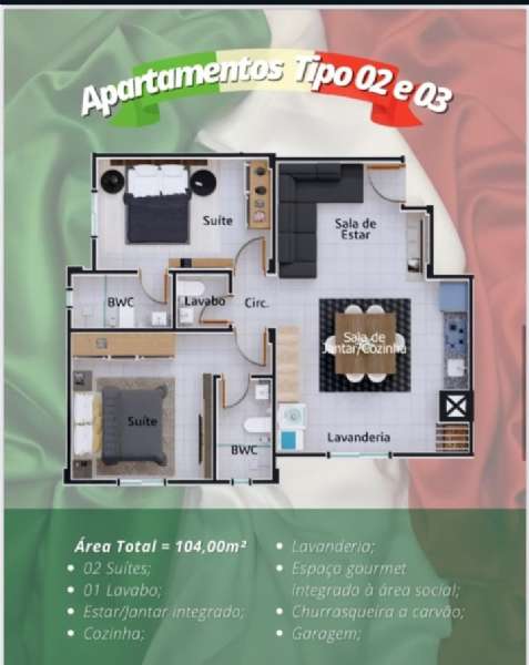 LANÇAMENTO NA PLANTA no bairro Jardim Cepar