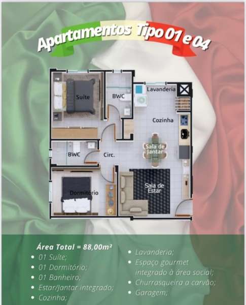LANÇAMENTO NA PLANTA no bairro Jardim Cepar