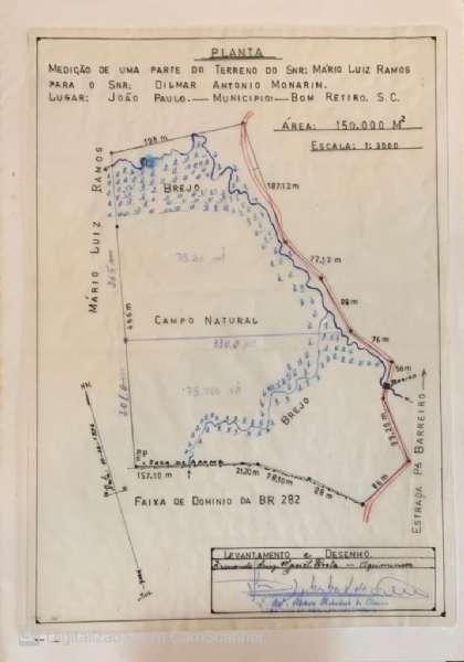 Terreno rural no bairro Centro