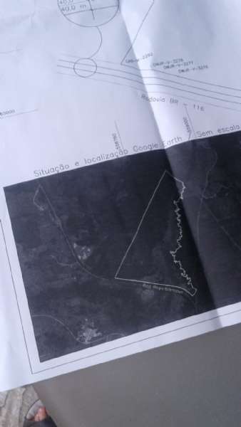 Terreno rural no bairro Centro