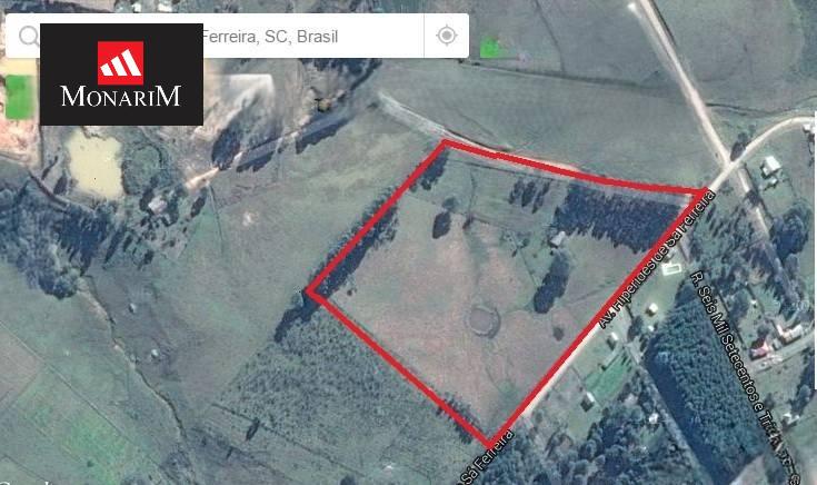 Terreno rural no bairro Cruz de Malta