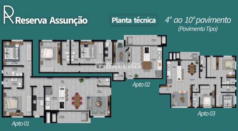 Apto 2 quarto(s)  no Nossa Senhora de Lourdes