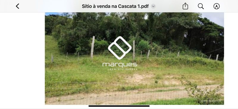 Sítio no bairro Cascata