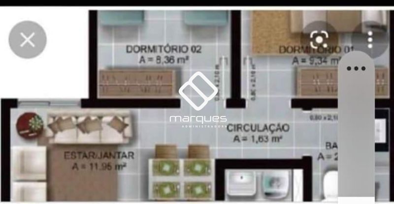 Apartamento 2 quartos  no bairro Fragata