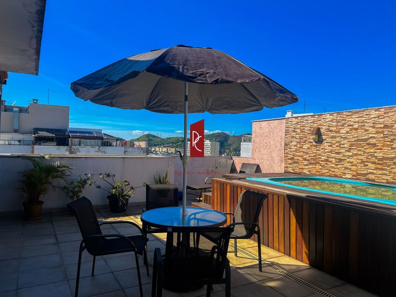 VENDO Maravilhosa COBERTURA Duplex de 3Qtos, Sute + 197m2 - Vila Esplndida