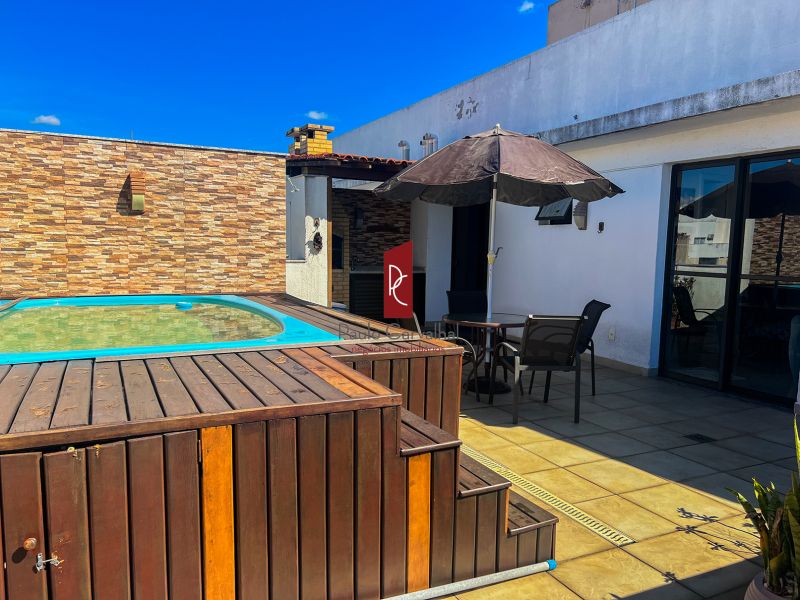 VENDO Maravilhosa COBERTURA Duplex de 3Qtos, Sute + 197m2 - Vila Esplndida