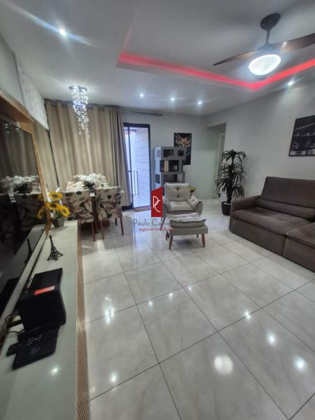APARTAMENTO DE FRENTE COM 80 m² ,2 QTS, DEPENDÊNCIA COMPLETA E VAGA DE GARAGEM